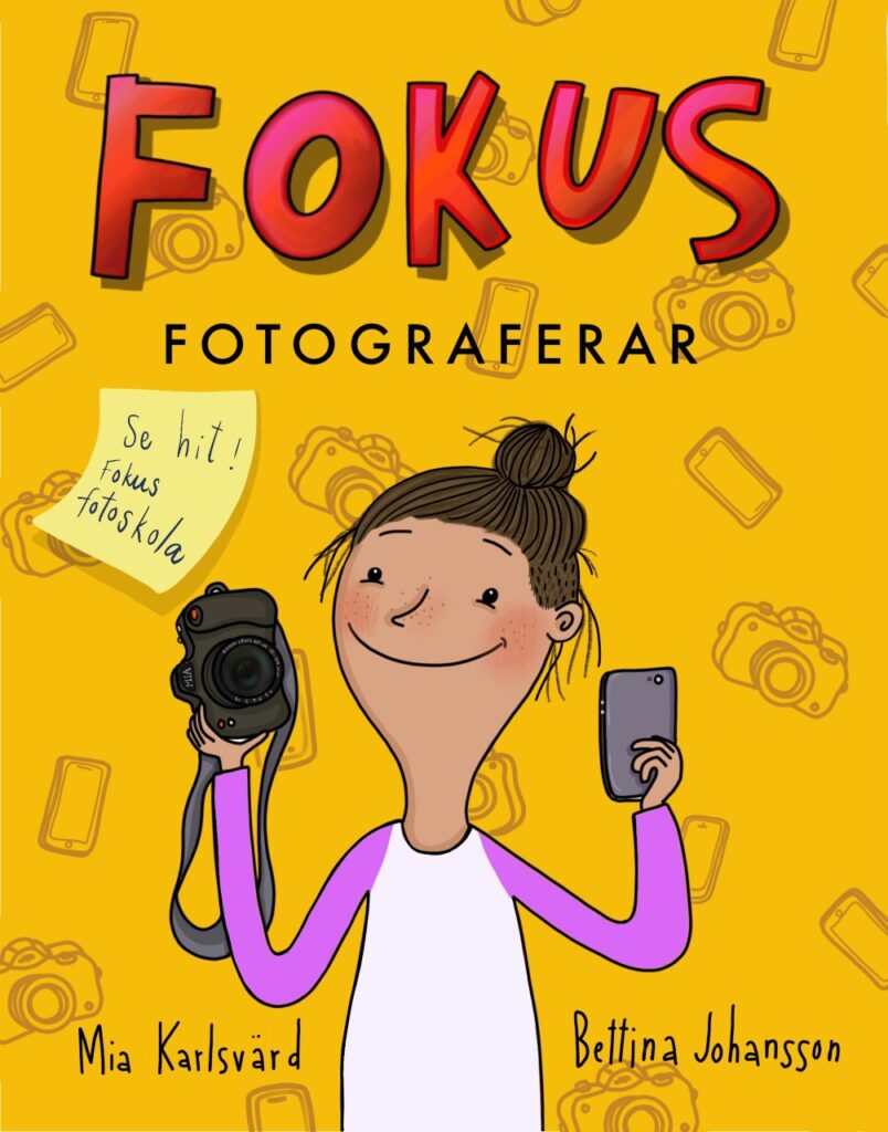 Fokus fotograferar, bokomslag